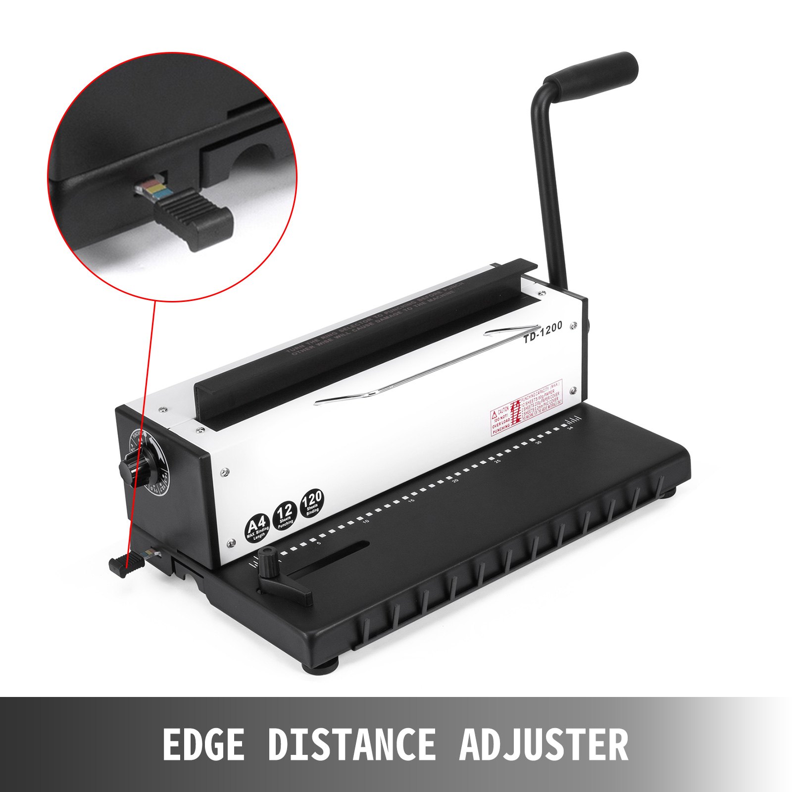 Legatrice Manuale Rilegatrice Da A4 Punzonatrice A Spirale Perforatore 34 Fori