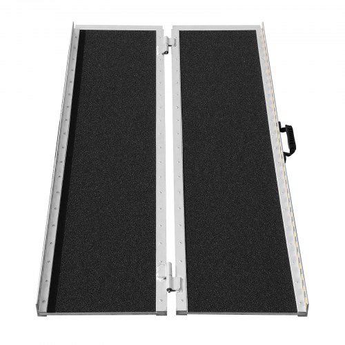 Rampa Per Soglia Porta VEVOR – Altezza 15,5 Cm, Alluminio 6063-T5, Capacità 362 Kg, Regolabile, Antiscivolo, Per Disabili E Carrelli