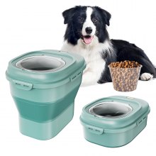 Povanjer Contenitore per farina – contenitore per cibo per cani