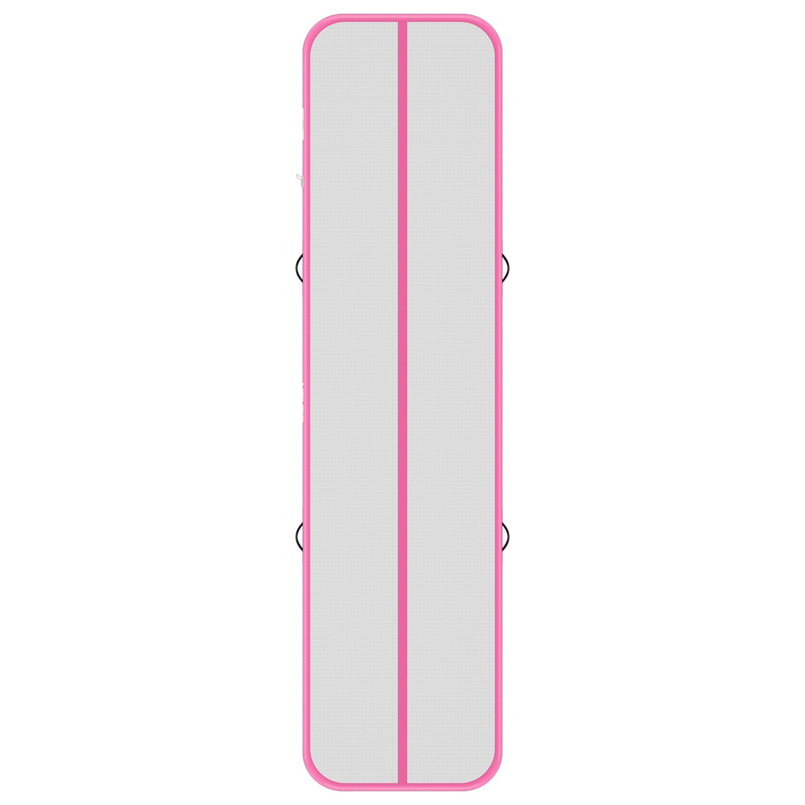 VEVOR Tappetino Gonfiabile per Ginnastica Yoga 4m Colore Rosa Casa Palestra con Pompa Elettrica, Spessore 10 cm, Carico max 200 kg, Allenamento da Spiaggia Parco, Esercizio per Cheerleading Acrobazie