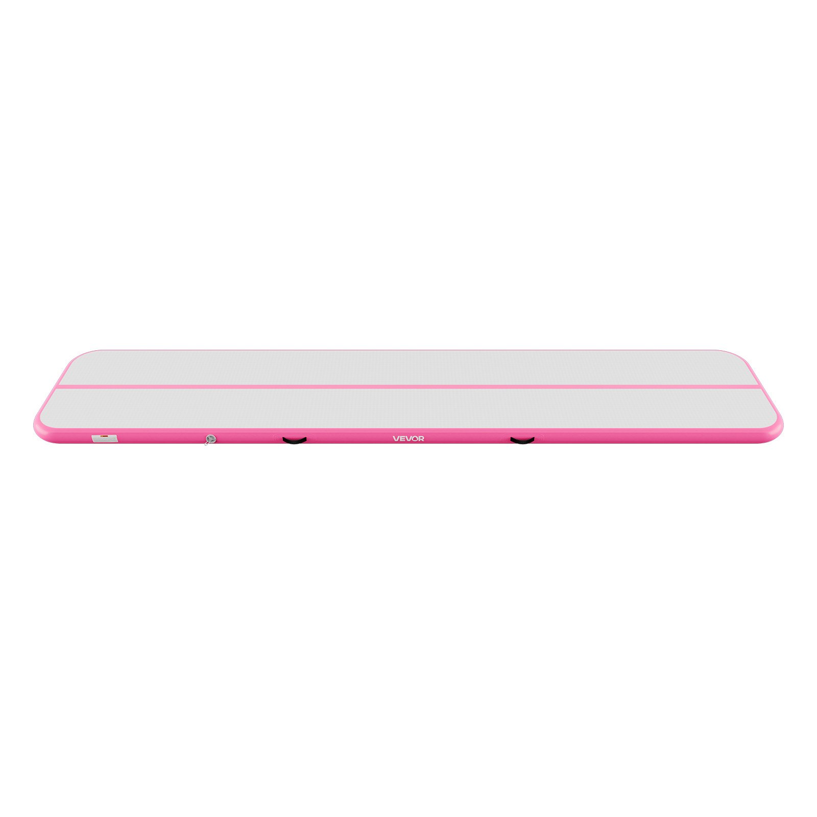VEVOR Tappetino Gonfiabile per Ginnastica Yoga 5m Colore Rosa Casa Palestra con Pompa Elettrica, Spessore 10 cm, Carico max 200 kg, Allenamento da Spiaggia Parco, Esercizio per Cheerleading Acrobazie