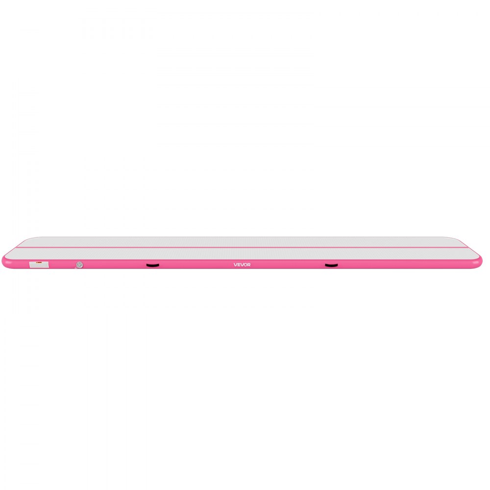 VEVOR Tappetino Gonfiabile Ginnastica Salto 6 m Colore Rosa Casa Palestra con Pompa Elettrica, Spessore 10 cm, Carico max 200 kg, Allenamento da Spiaggia Parco, Esercizio per Cheerleading Acrobazie