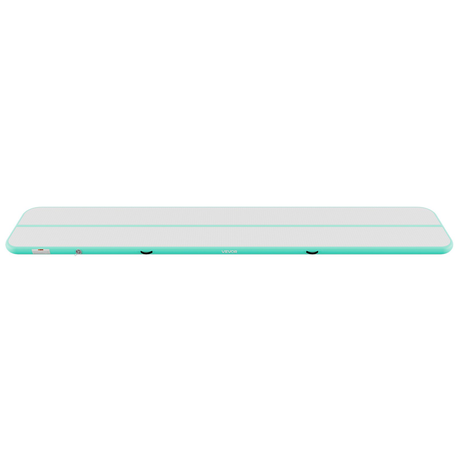 VEVOR Tappetino Gonfiabile Ginnastica Salto Danza 6 m Colore Verde Menta con Pompa Elettrica, Spessore 10 cm, Carico max 200kg, per Palestra Spiaggia Parco, Esercizio di Yoga Cheerleading Acrobazie