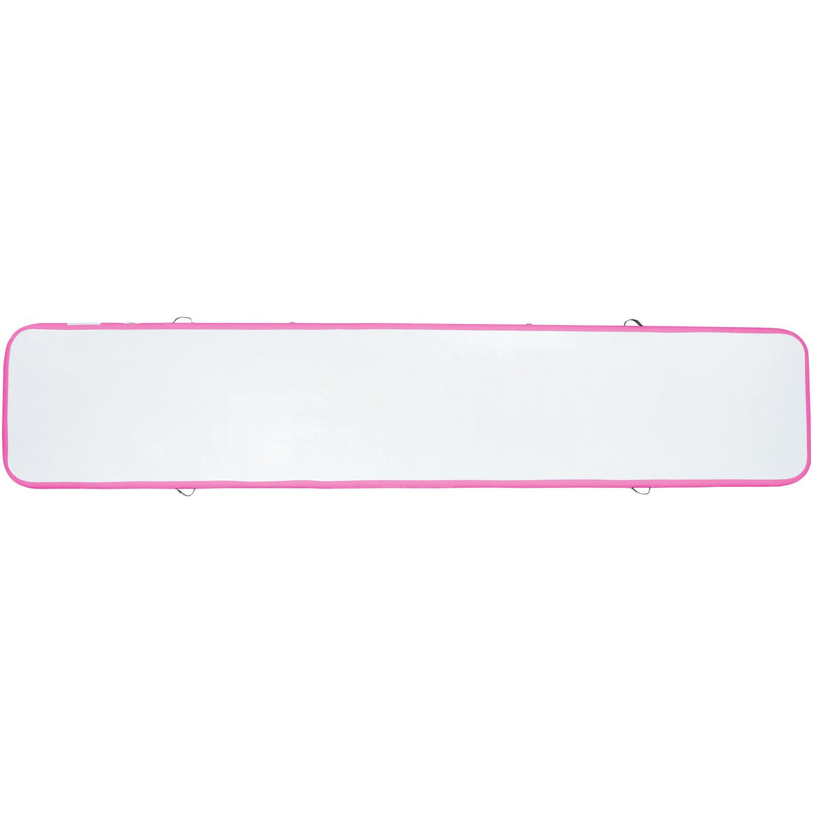 VEVOR Tappetino da Ginnastica Gonfiabile da 4 Pollici di Spessore, Tappetini da Allenamento per Uso Domestico/Palestra/Yoga/Cheerleader/Spiaggia/Parco/Acqua, 16 Piedi, Rosa