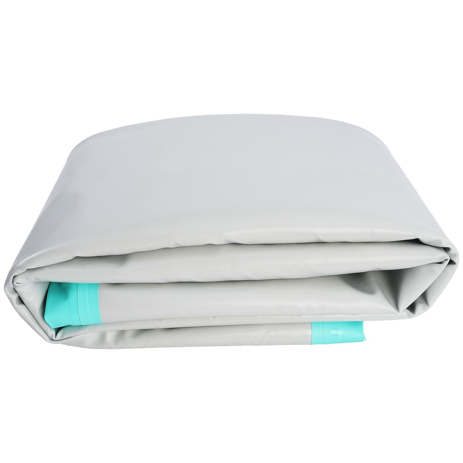 VEVOR Tappetino da Ginnastica Gonfiabile da 4 Pollici, Pista Tumble Pompa Elettrica, Tappetini da Allenamento per Uso Domestico/Palestra/Yoga/Cheerleader/Spiaggia/Parco/Acqua, 10 Piedi, Verde Menta