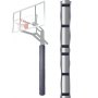 VEVOR Imbottitura per Palo da Basket Altezza 180 cm Imbottitura per Barre da Basket Quadrate da 40x40 a 115x115 mm Barre Tonde Diametro Esterno 50-160 mm, Cuscinetto Protettivo Grigio