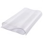 VEVOR Plastic Tablecloth, 16 x 32 inches, 1.5 mm thick, transparent table protector, rectangular PVC desk mat, waterproof and easy-to-clean desk pad, tablecloth, for office, dresser, dining table, nightstand