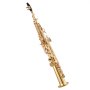 VEVOR Sassofono Soprano Dritto, Si Bemolle, Kit di Sassofono in Ottone a 23 Tasti per Principianti, con Custodia Trasporto, Bocchino, Asta per Panno di Pulizia, Guanti, Tracolla, Oro