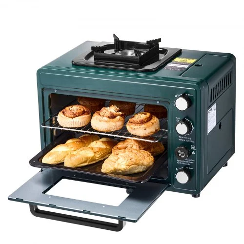 Forno a Cassetta, fornello Portatile da 2,1 kW, fornello da Campeggio per Esterni, Adatto per accensione Automatica, attività Indoor