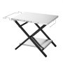 VEVOR Tavolo Portatile per Preparazione Alimenti Picnic Campeggio 75x60 cm Banco Pieghevole per Feste all'Aperto, Carico max da 32 kg, Porta Utensili, Forno di Pizza, Piatti, Friggitrice, da Garage