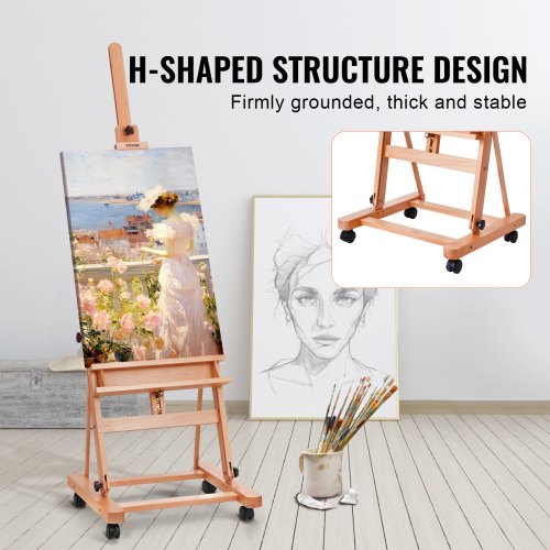 Supporto per pittura, cavalletto da studio in legno, 1,5 m, treppiede regolabile/pieghevole, cavalletto da disegno in tela per pittura, schizzi, esposizione esposizione esposizione matrimonio Supporto per pittura, cavalletto da studio in legno, 1,5 m, treppiede regolabile/pieghevole, cavalletto da disegno in tela per pittura, schizzi, esposizione esposizione esposizione matrimonio
