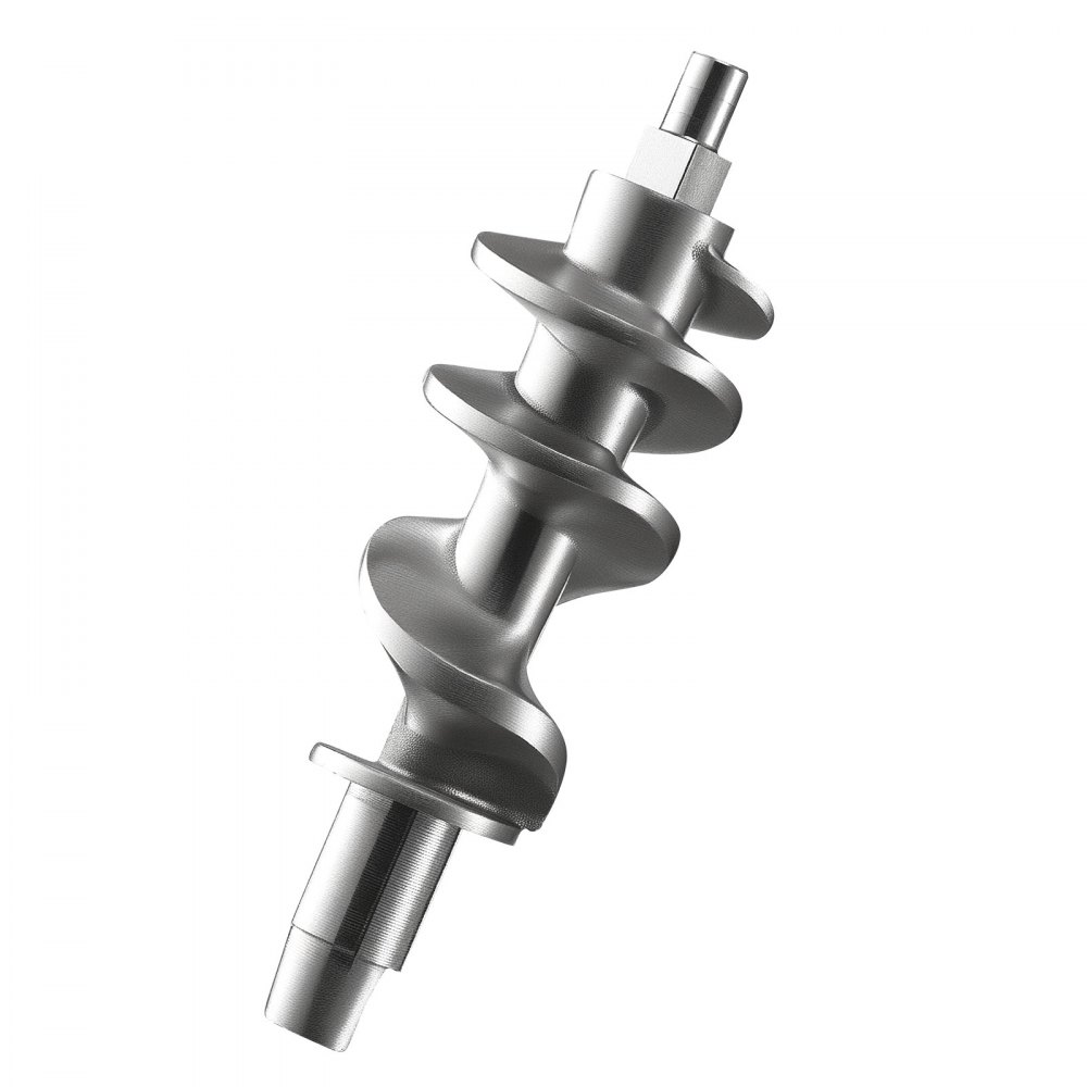 VEVOR Tritacarne Manuale con Manovella, Macchina Tritacarne per Salsicce in Acciaio Inox 304 con Morsetto da Tavolo, Insaccatrice per Salsicce con Piastre di Taglio (4,5/8 mm)