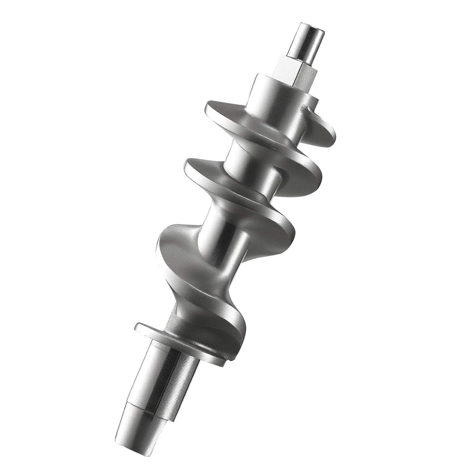 VEVOR Tritacarne Manuale con Manovella, Macchina Tritacarne per Salsicce in Acciaio Inox 304 con Morsetto da Tavolo, Insaccatrice per Salsicce con Piastre di Taglio (4,5/8 mm)