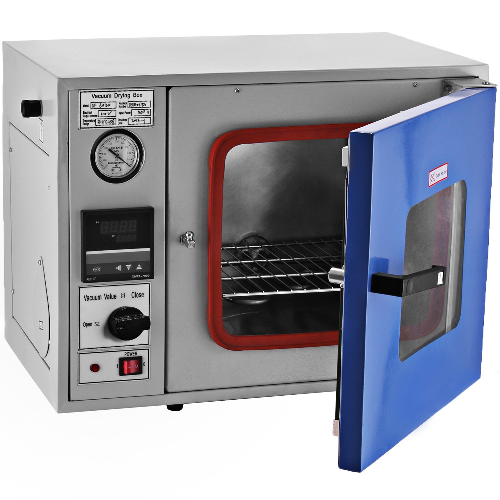 220v Laboratorio Vuoto Forno Di Essiccazione Economia 23l 250°c Safe Ship Nation