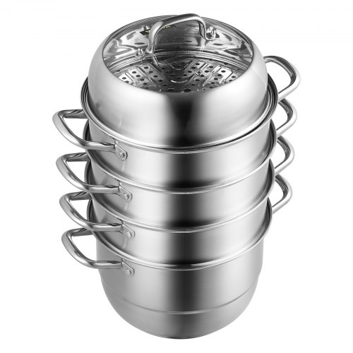 Cestello Vaporiera In Acciaio Inox Per Pentola A Pressione – Per Riso E Verdure