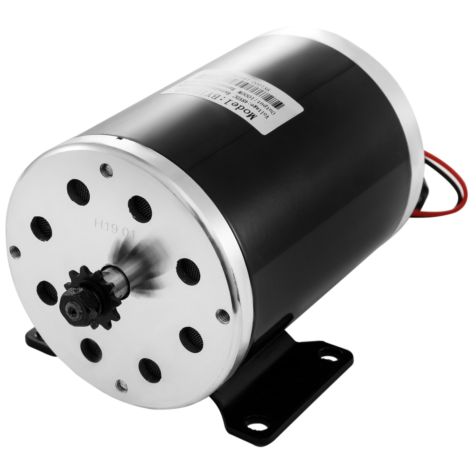 Motore Elettrico Spazzolato Per E-bici 1000w 48v Dc Con Controller E Pedale