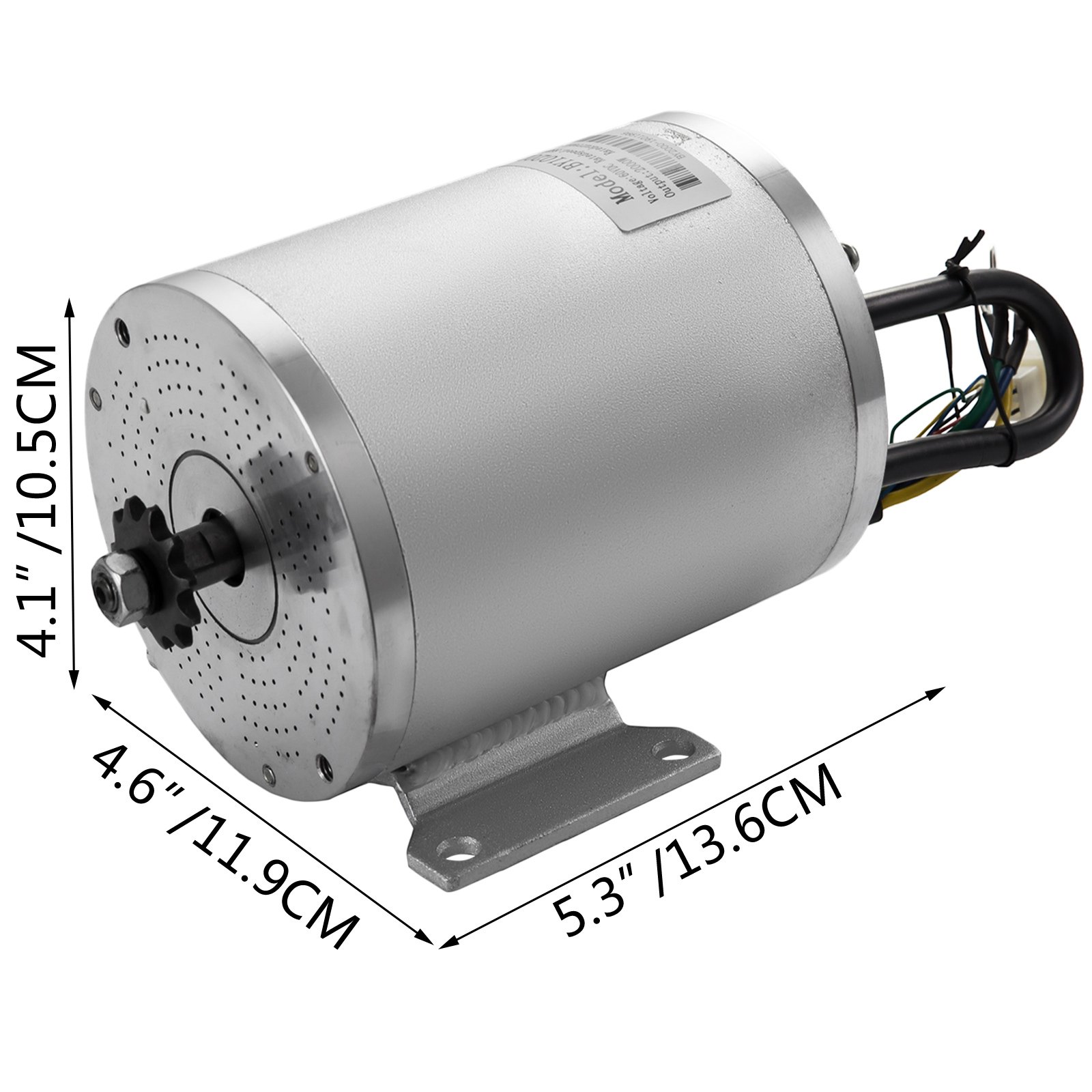 Motore Elettrico Senza Spazzole 60v Dc 2000w Per Per Scooter Go Kart E-bici