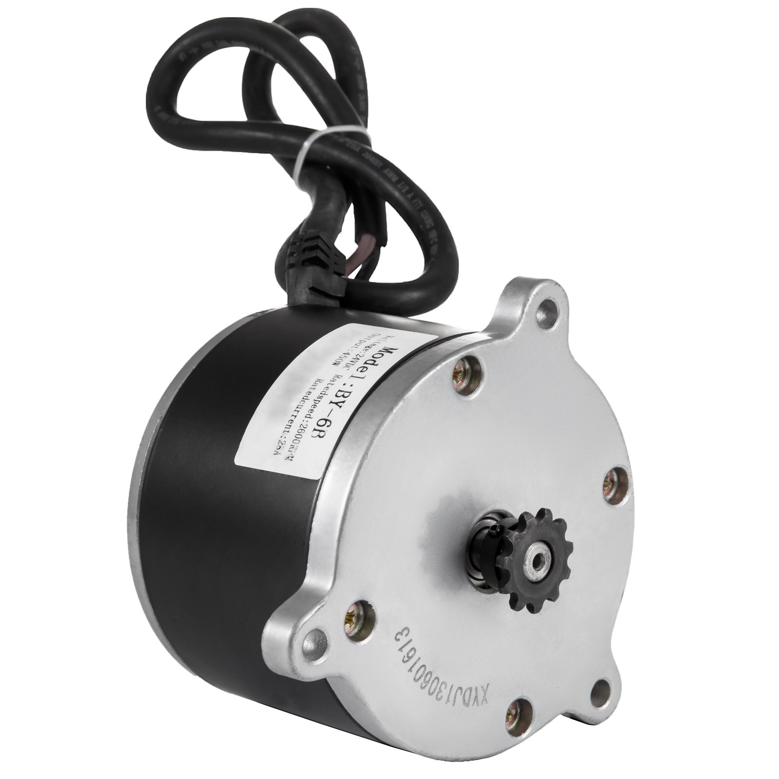 Motore Elettrico Spazzolato 24v Dc 450w 2600rpm Go Kart Skateboard E-scooter