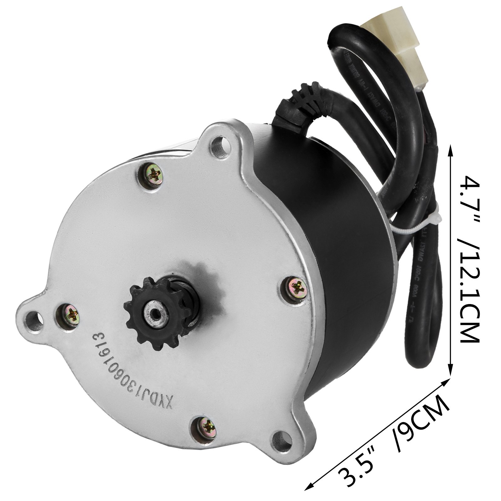 Motore Elettrico Spazzolato 24v Dc 450w 2600rpm Go Kart Skateboard E-scooter