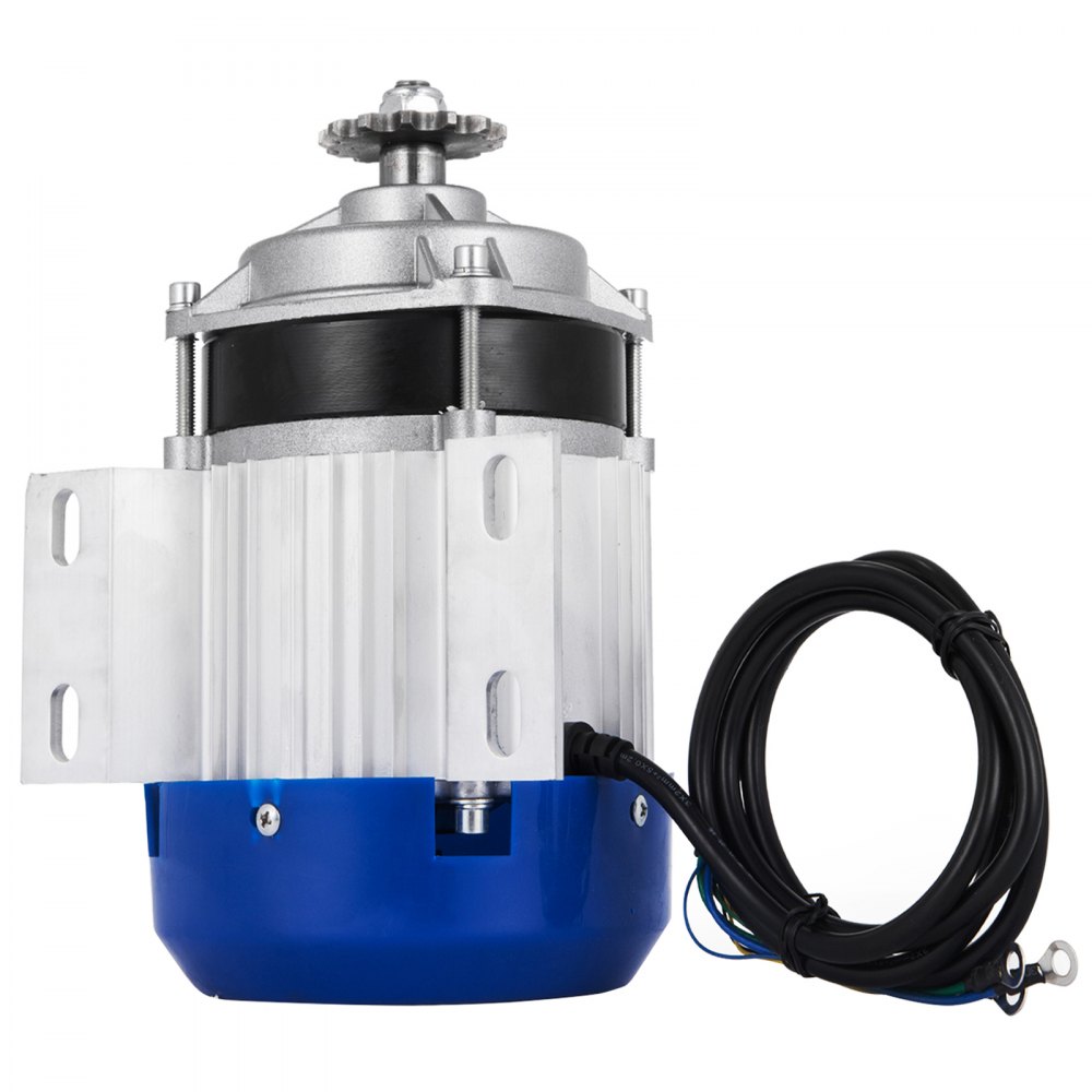 VEVOR Motore Elettrico Senza Spazzole 48V 750W Motore Senza Spazzole 600Rpm Motore Elettrico Senza Spazzole con Controllore con Riduzione Ingranaggio 6:1
