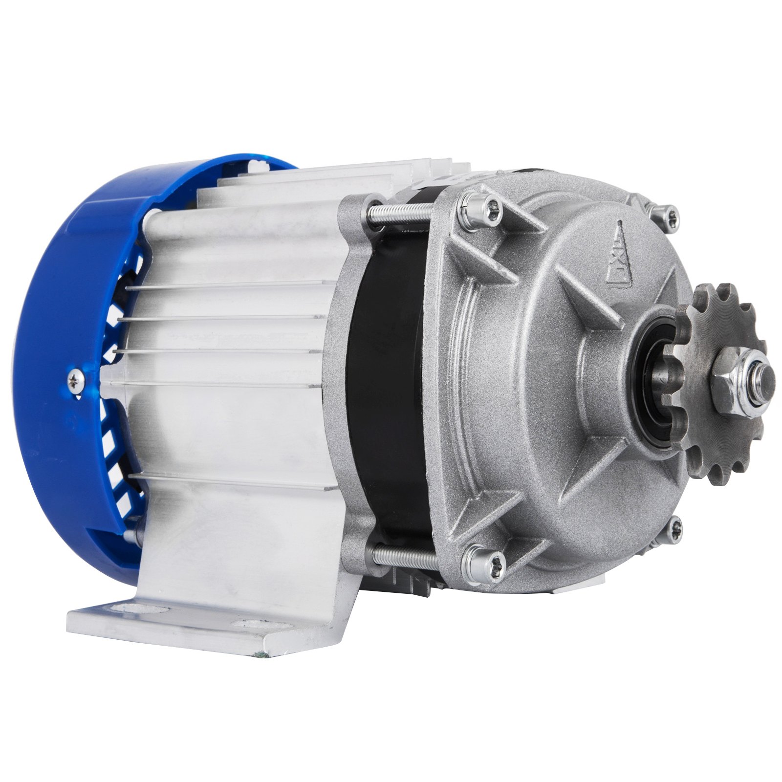 VEVOR Motore Elettrico Senza Spazzole 48V 750W Motore Senza Spazzole 600Rpm Motore Elettrico Senza Spazzole con Controllore con Riduzione Ingranaggio 6:1