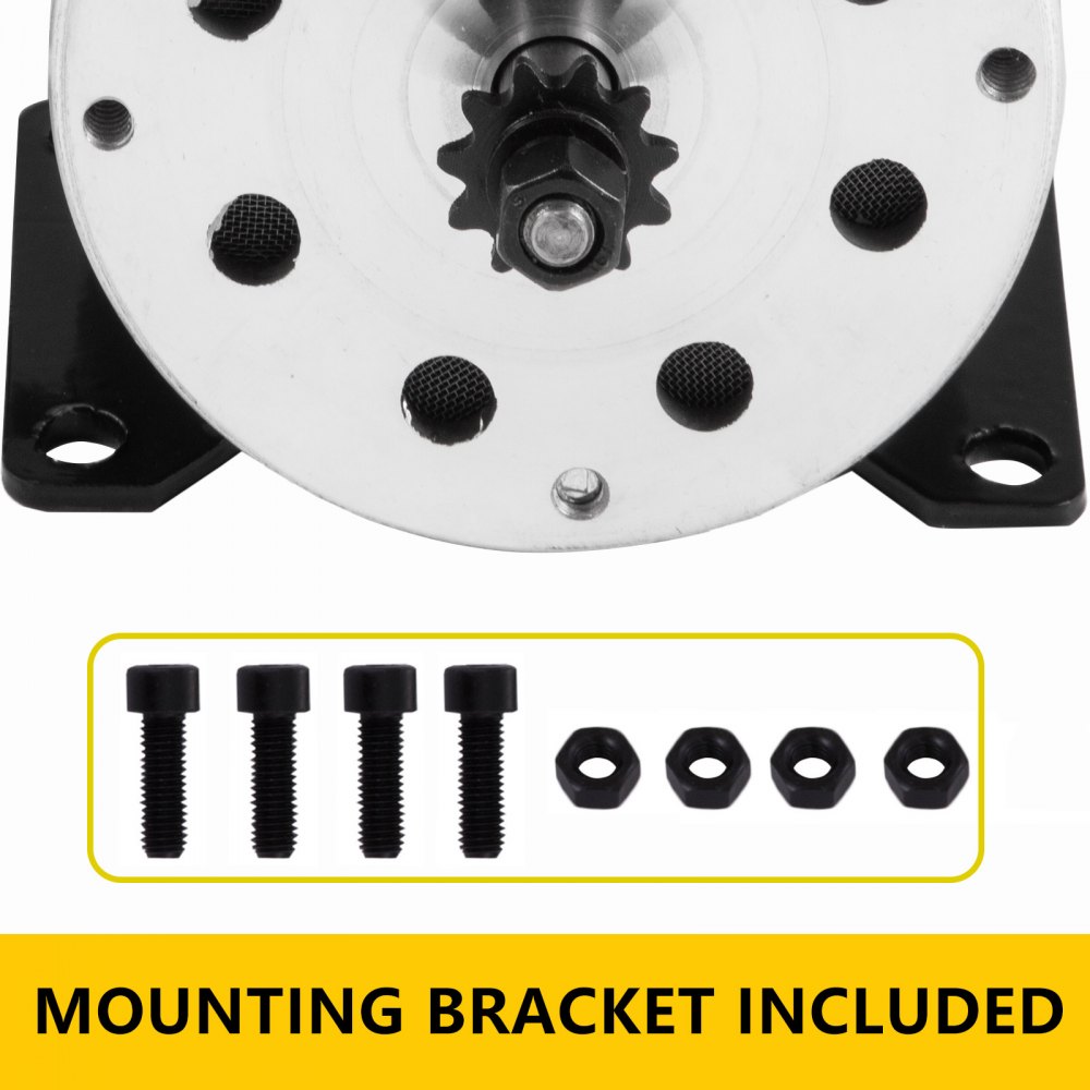 Motore Spazzolato Elettrico Da 24 V Cc 500 Watt Con Pignone 11 Catena