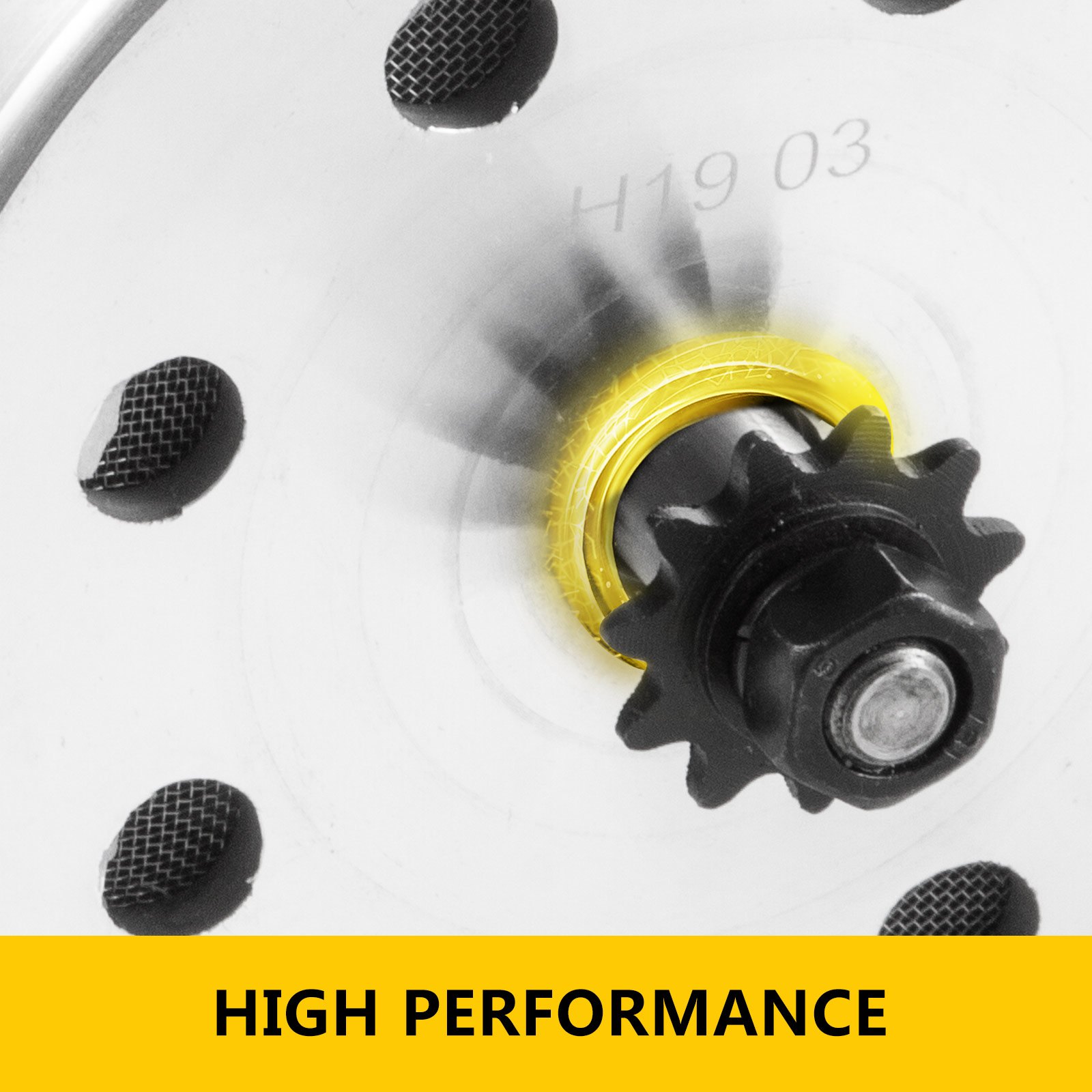 Motore Spazzolato Elettrico Da 24 V Cc 500 Watt Con Pignone 11 Catena