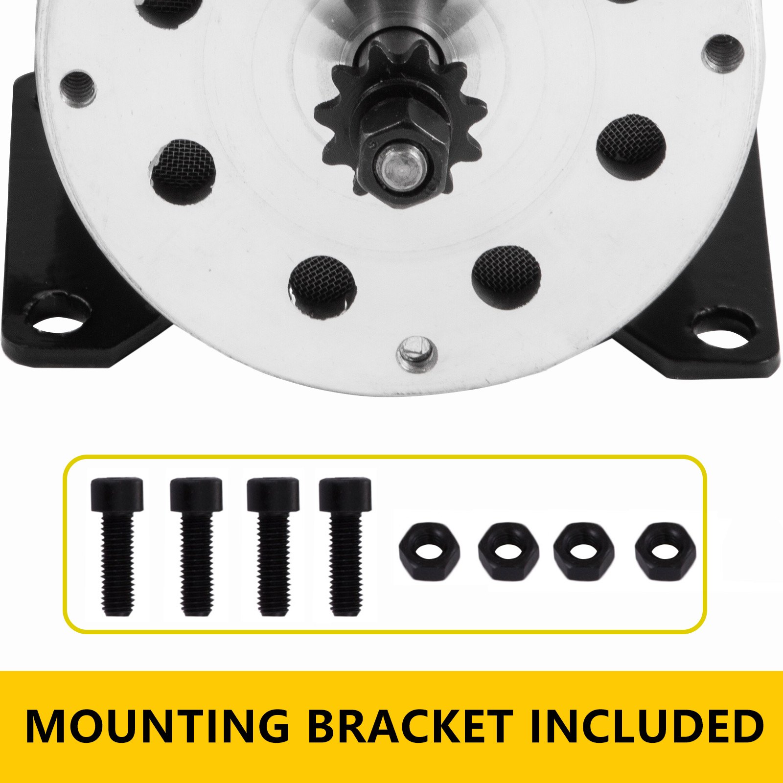 Motore Spazzolato Elettrico Da 24 V Cc 500 Watt Con Pignone 11 Catena