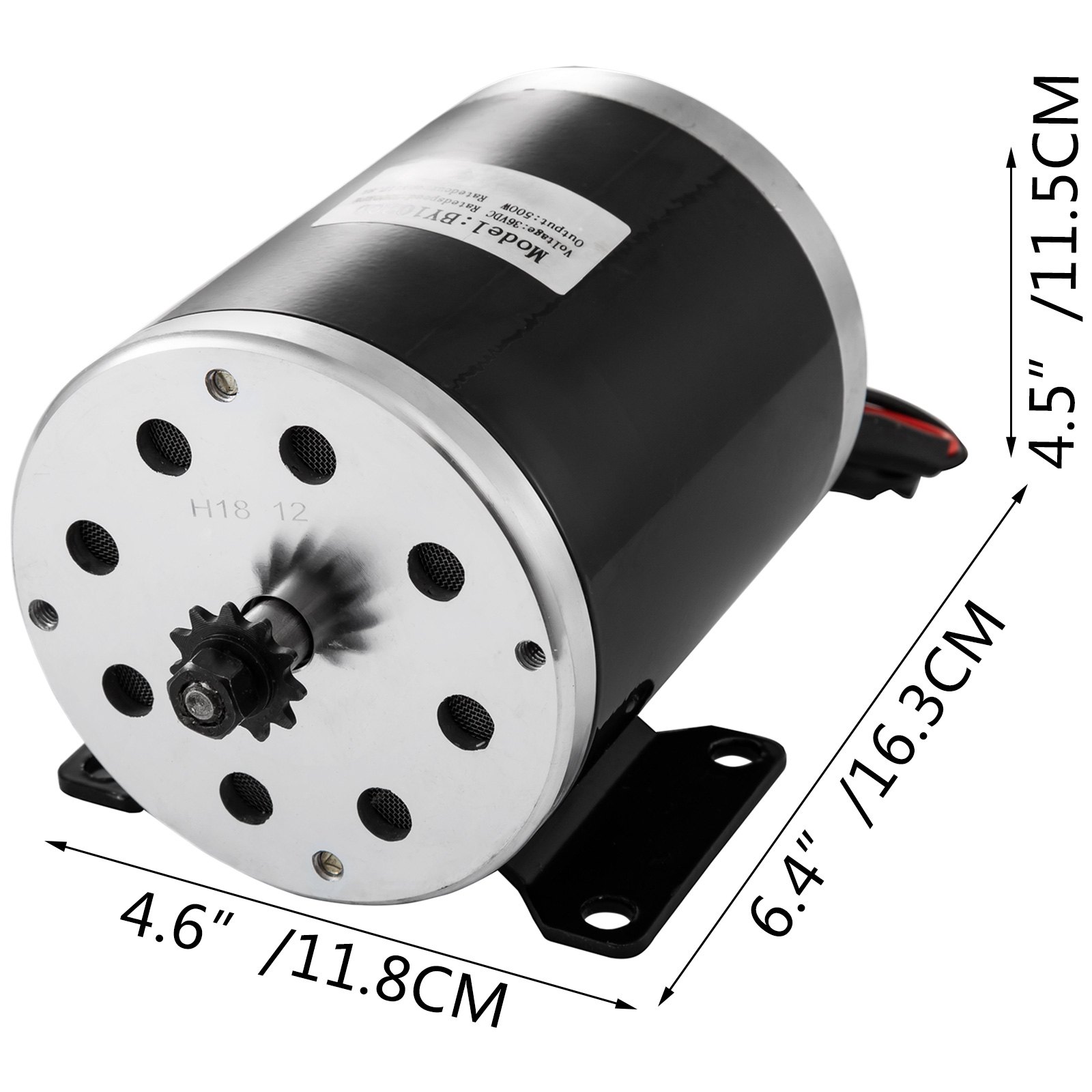 Motorino Motore Elettrico Di Ricambio 36v 500w Con Chiave