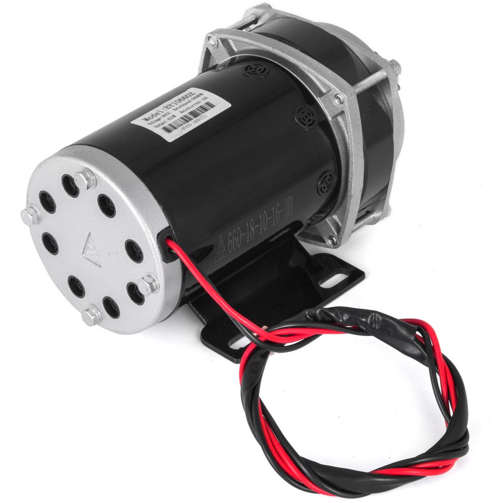 Motore Elettrico Spazzolato 36v 650w 500rpmmotoriduttore Riduzione Magnete Permanente