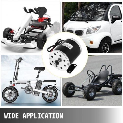 Set di motore elettrico 36V DC 800W, motore con spazzole e pedale di controllo, controller per go-kart, scooter, bici elettriche