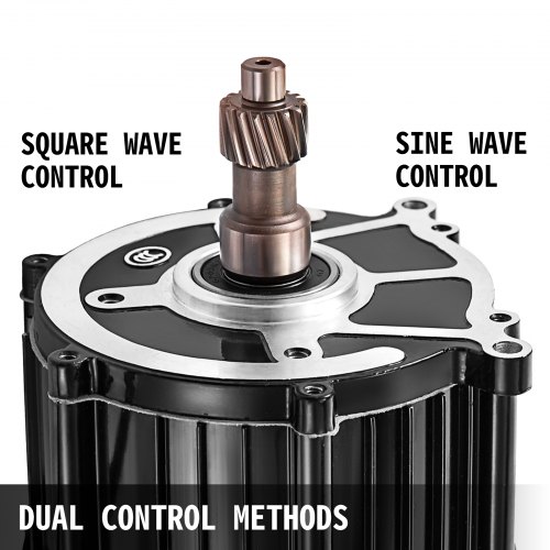 ZHOZHUT 500W-1800W Motore Differenziale Brushless Per Triciclo Elettrico 48V /60V/72V Motore Senza Spazzole CC, Motore A 5 Fori E 16 Denti Per Tricicli Elettrici, Golf Cart E Go-Kart,1800w72v,4800rpm