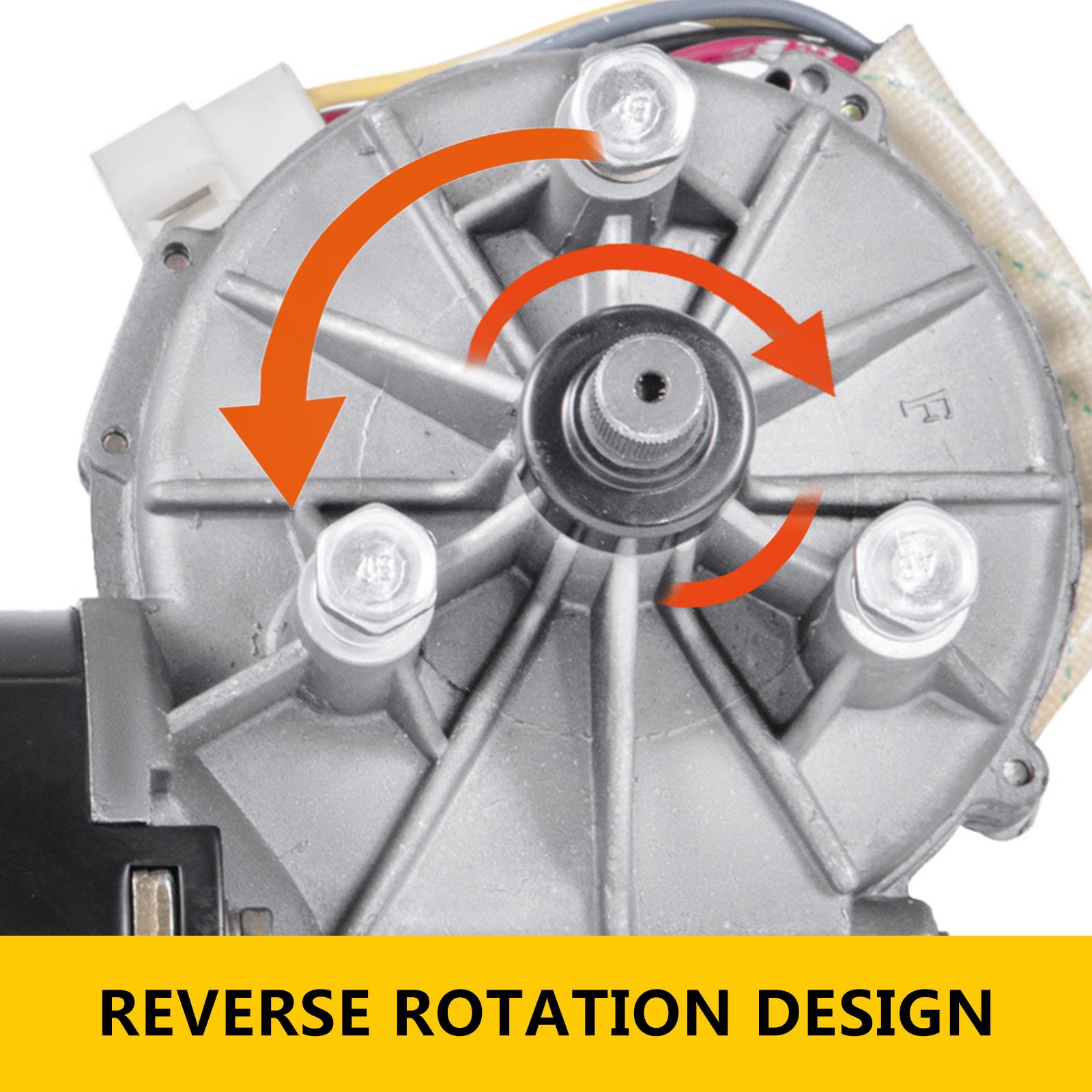12 Volt 120 Watt Gear Reduction Electric Motor Rated Speed 35Rpm w/ Free Wrench