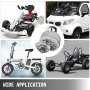 24v 450w motore Elettrico Spazzolato 420rpm Per Go Kart Bici Elettrica