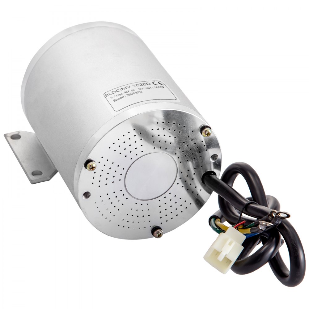 Motore Elettrico Spazzolato 48v 1600w 3900rpm Per Go Kart Bici Elettrica