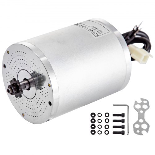 Motore Elettrico senza Spazzole 36v 500w 2800rpm Per Go Kart Bici Elettrica