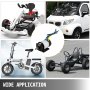 Motore Elettrico senza Spazzole 48v Dc 1200w 600rpm Per go Kart Elettrica