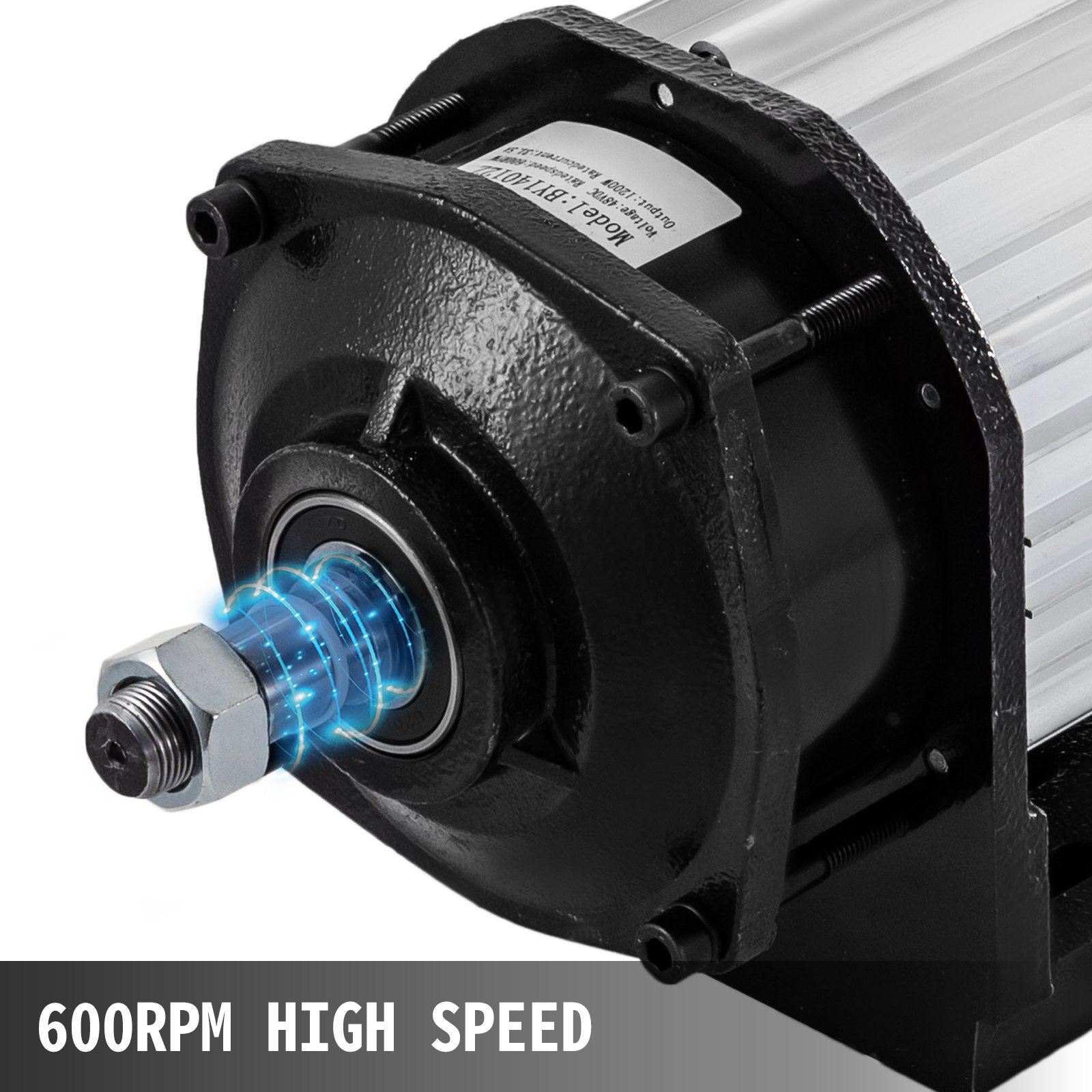 Motore Elettrico senza Spazzole 48v Dc 1200w 600rpm Per go Kart Elettrica