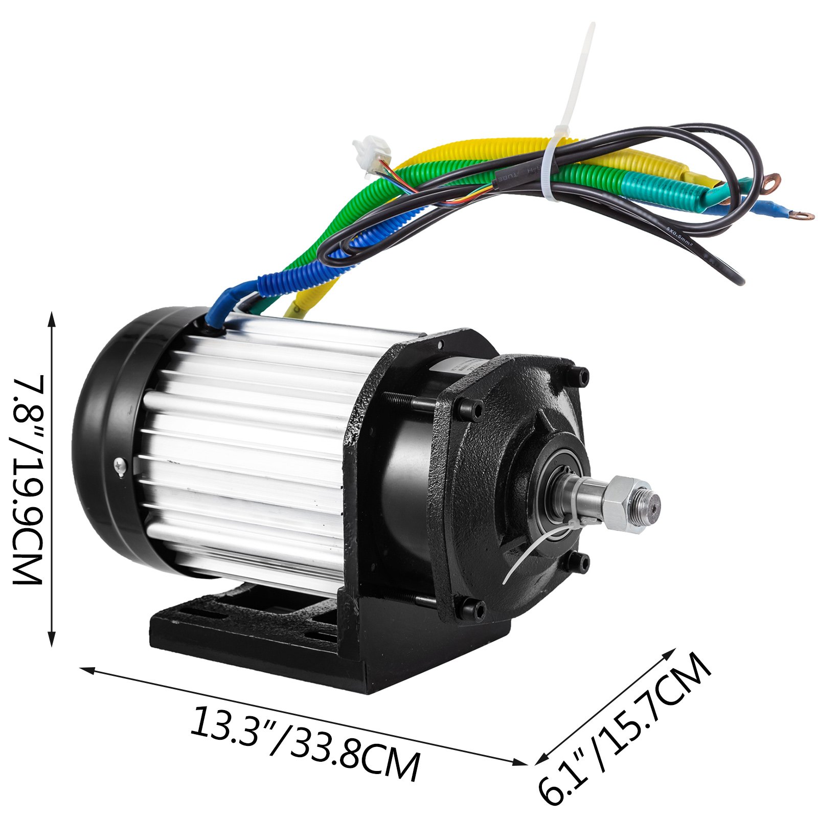 Motore Elettrico senza Spazzole 48v Dc 1200w 600rpm Per go Kart Elettrica