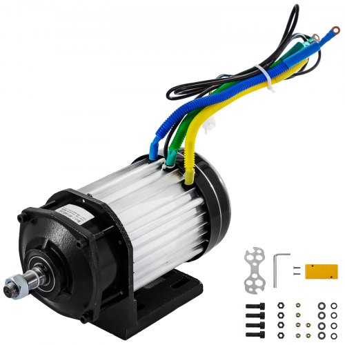 Motore Elettrico Senza Spazzole 60v 1200w Per Go Kart 650rpm Con Riduzione