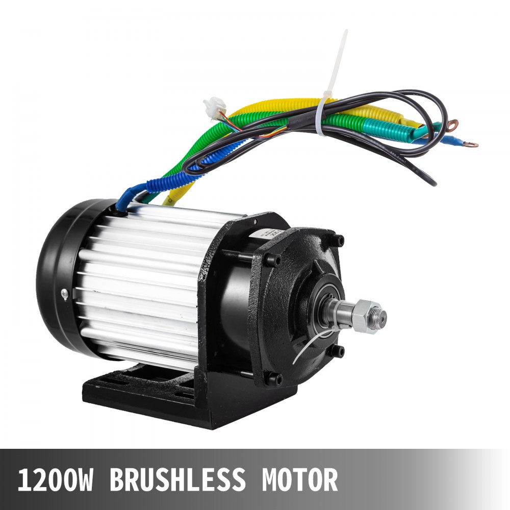Motore Elettrico Senza Spazzole 60v 1200w Per Go Kart 650rpm Con Riduzione