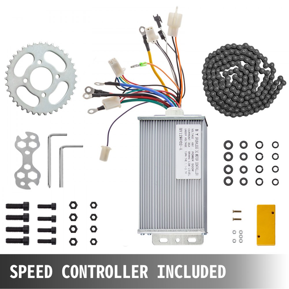 Motore Elettrico Senza Spazzole 48v 500w Per Go Kart Motoriduttore 600rpm