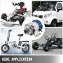 Motore Elettrico Senza Spazzole 48v 500w Per Go Kart Motoriduttore 600rpm