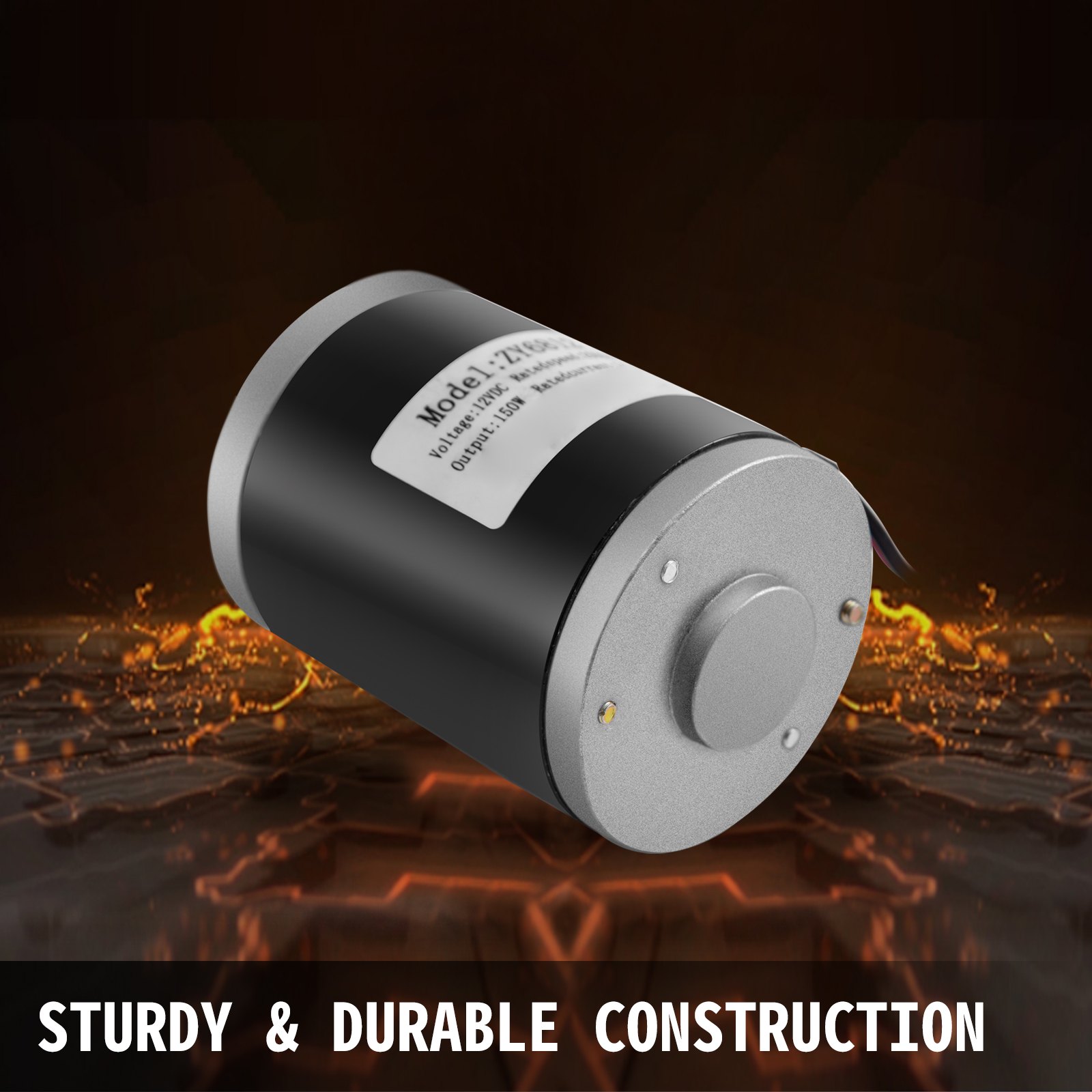 3x Motore Elettrico Spazzolato 150w 24/12v 2500rpm Per Go Kart Bici Elettrica