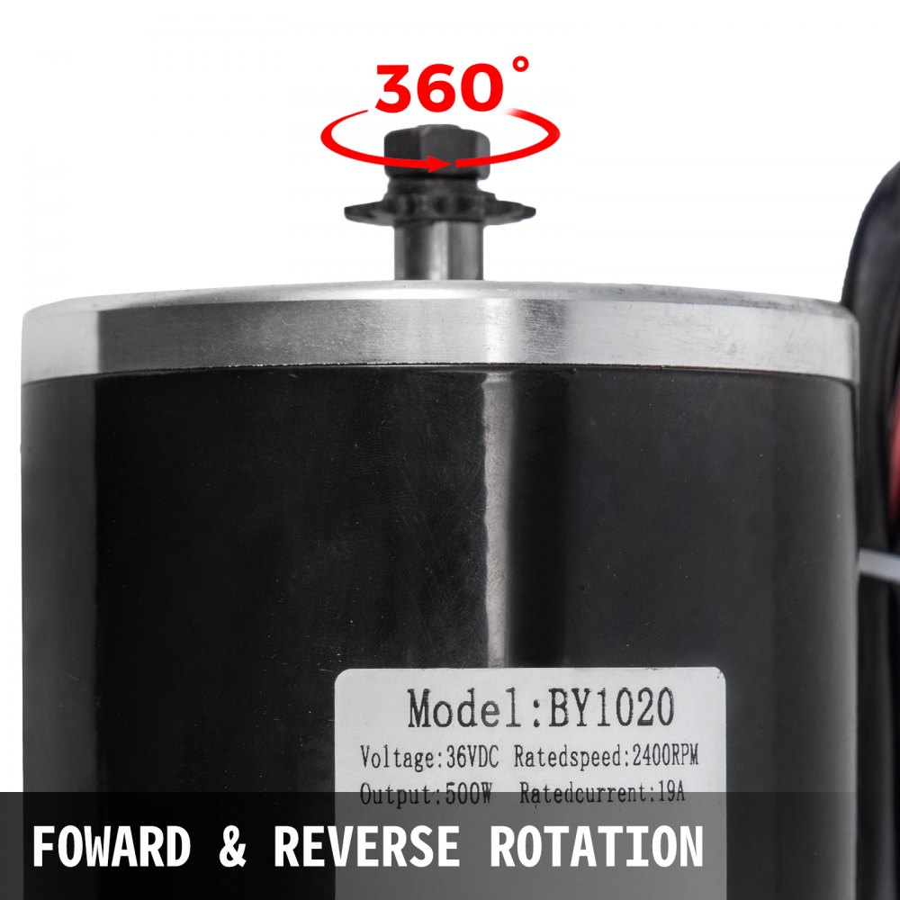 2 Pezzi Motore Elettrico Spazzolato 36v 500w Per Go Kart Bici Elettrica