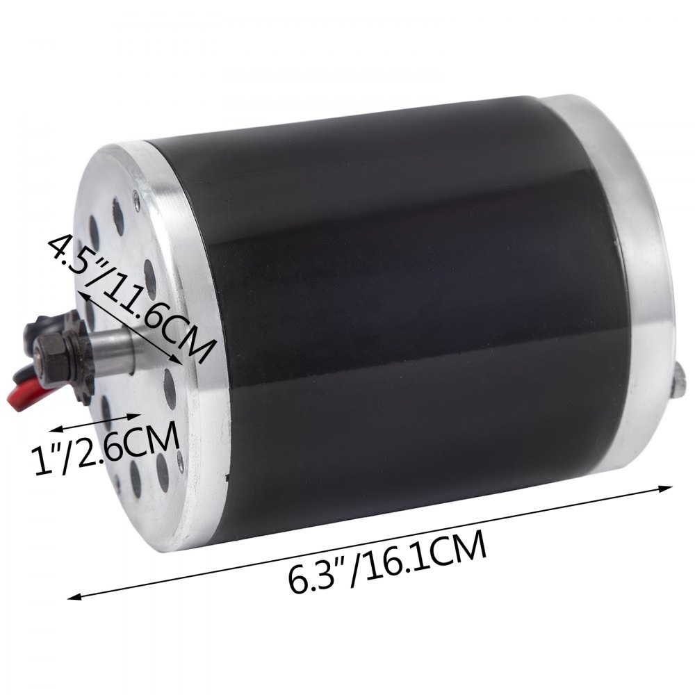2 Pezzi Motore Elettrico Spazzolato 36v 500w Per Go Kart Bici Elettrica