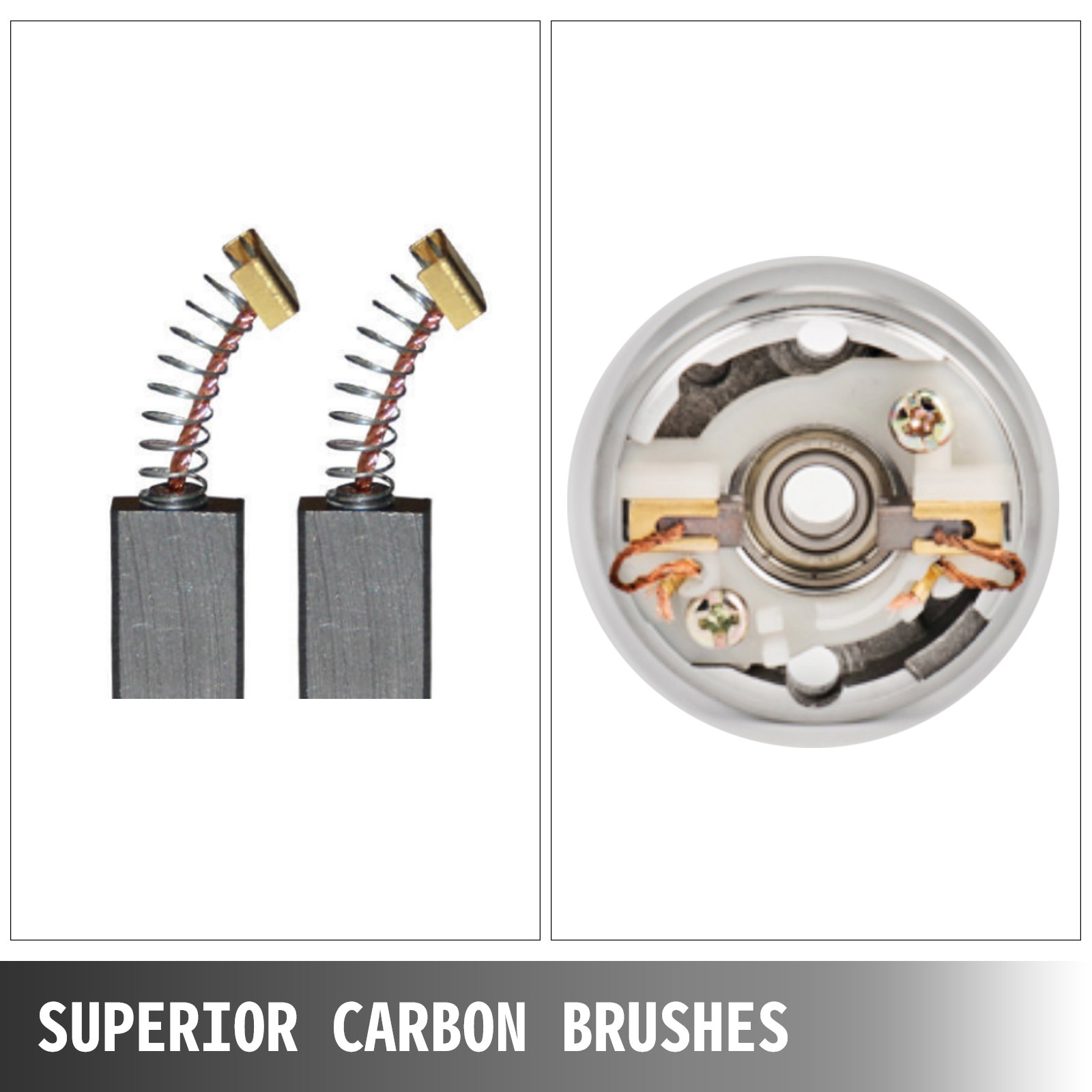 2 Pezzi Motore Elettrico Spazzolato 36v 500w Per Go Kart Bici Elettrica