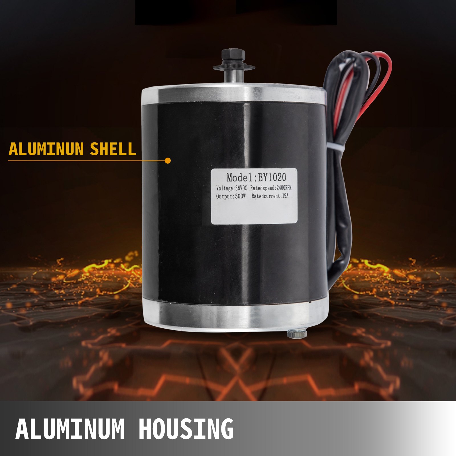 2 Pezzi Motore Elettrico Spazzolato 36v 500w Per Go Kart Bici Elettrica