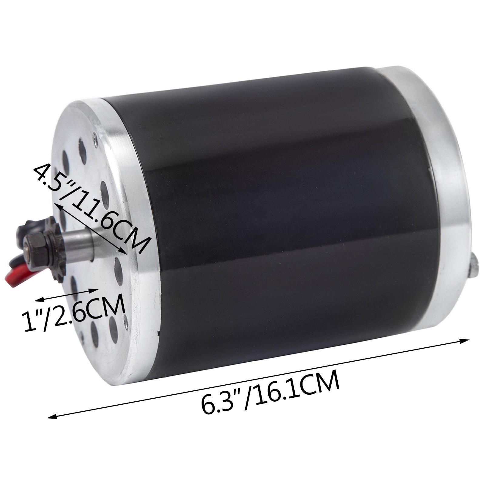 2 Pezzi Motore Elettrico Spazzolato 36v 500w Per Go Kart Bici Elettrica