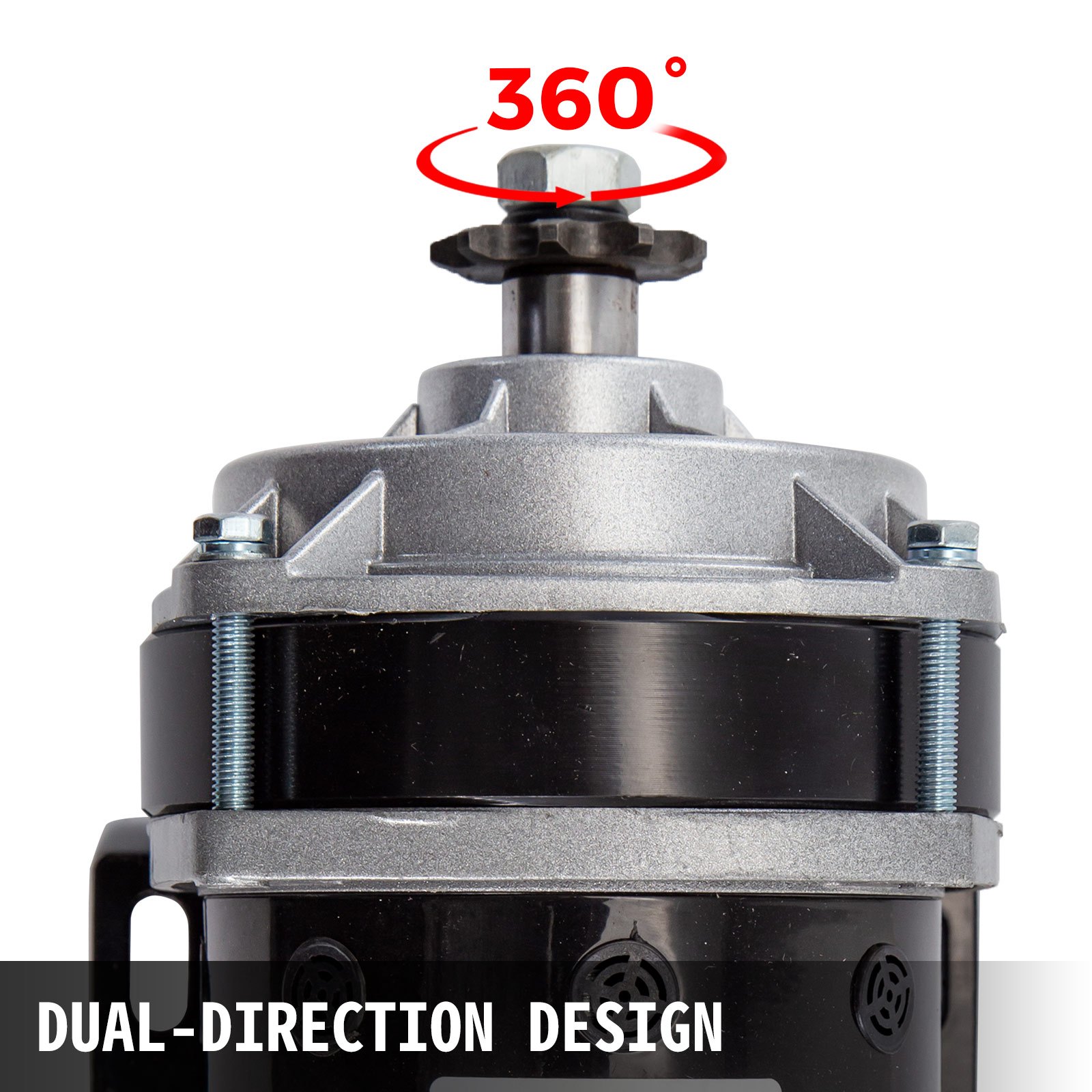 Motore Elettrico Spazzolato 800w 36v 500rpm Con Riduzione Pedale